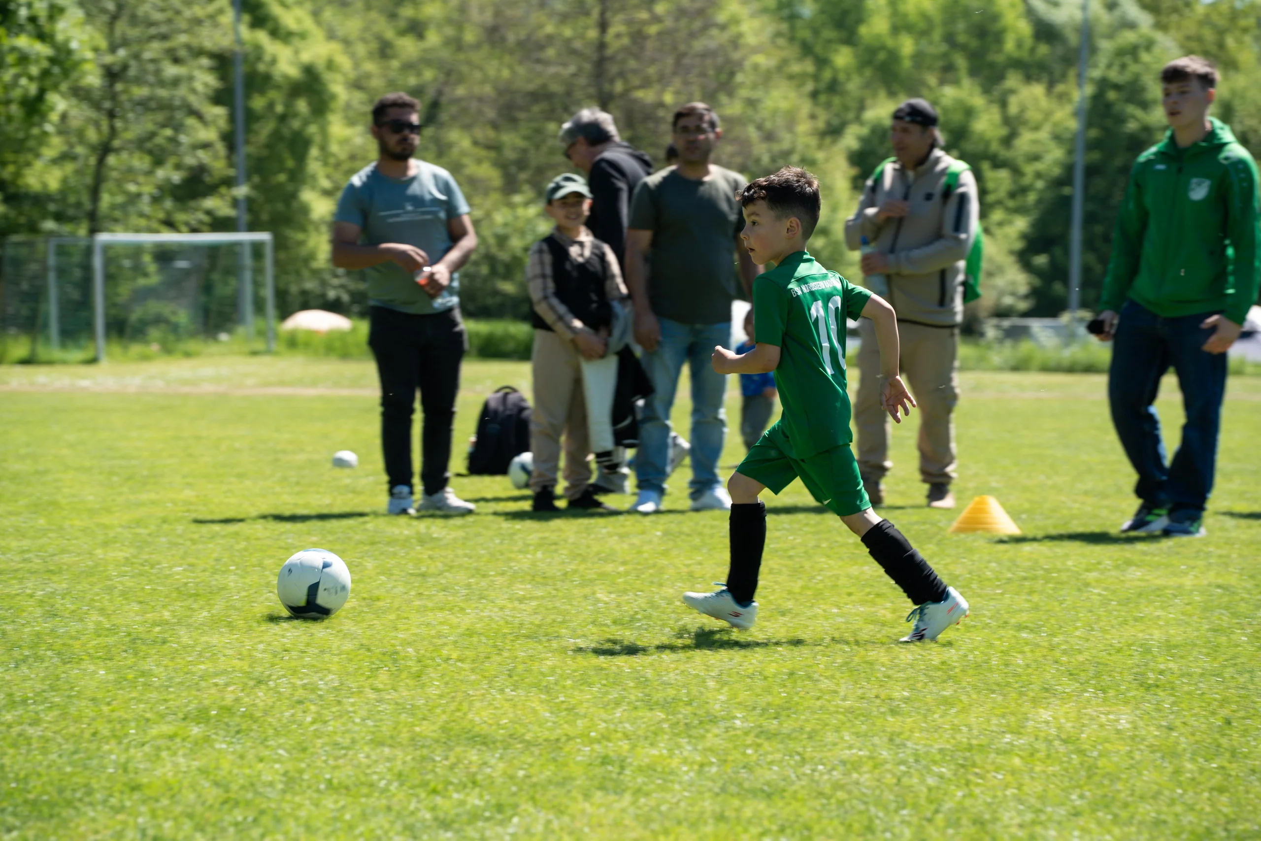 Spielszene beim URMEL Bambini Spieltag 2026