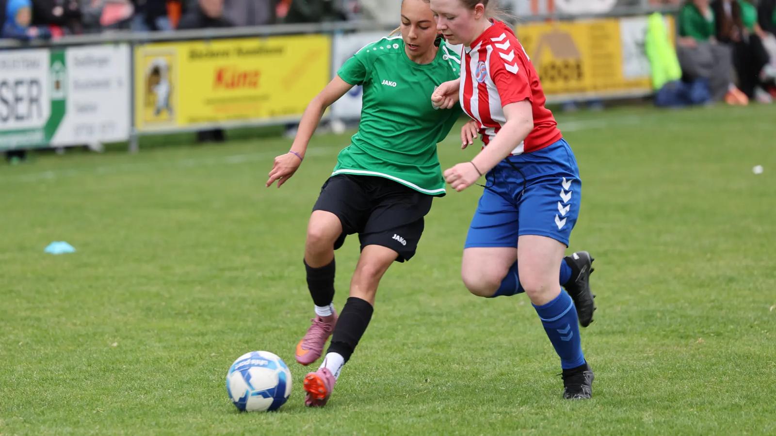 Zweikampf mit Tempo beim Pokalfinale der B-Juniorinnen 2026