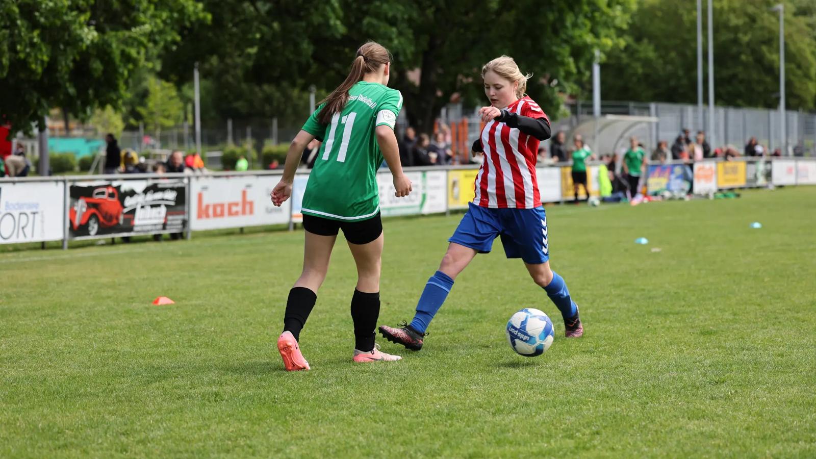 Eins gegen eins beim Pokalfinale der B-Juniorinnen 2026