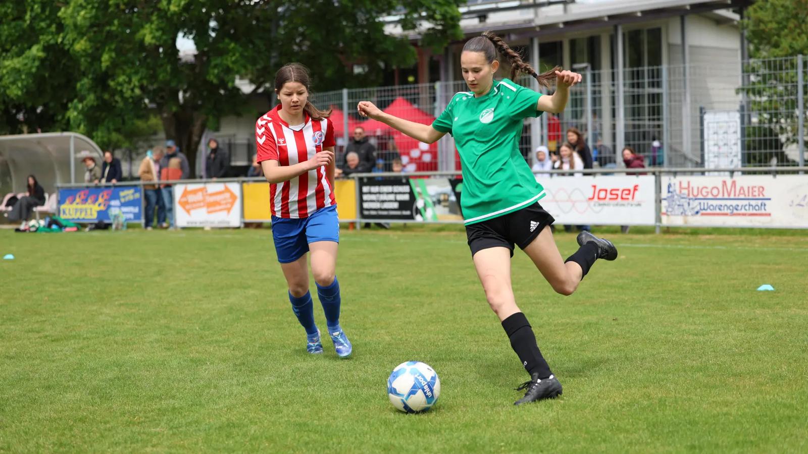 Abschluss aus der Distanz beim Pokalfinale der B-Juniorinnen 2026