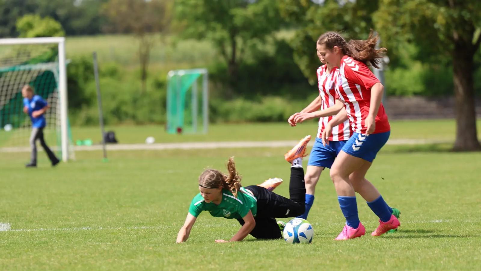 Einsatz bis zum Boden beim Pokalfinale der B-Juniorinnen 2026