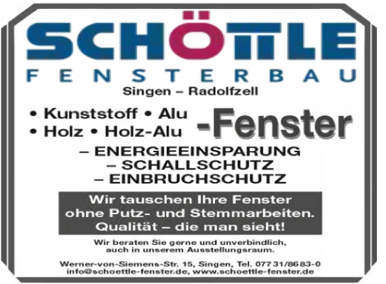 Logo von Schöttle Fensterbau GmbH
