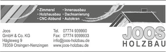 Logo von Joos Holzbau
