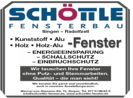 Logo von Schöttle Fensterbau GmbH