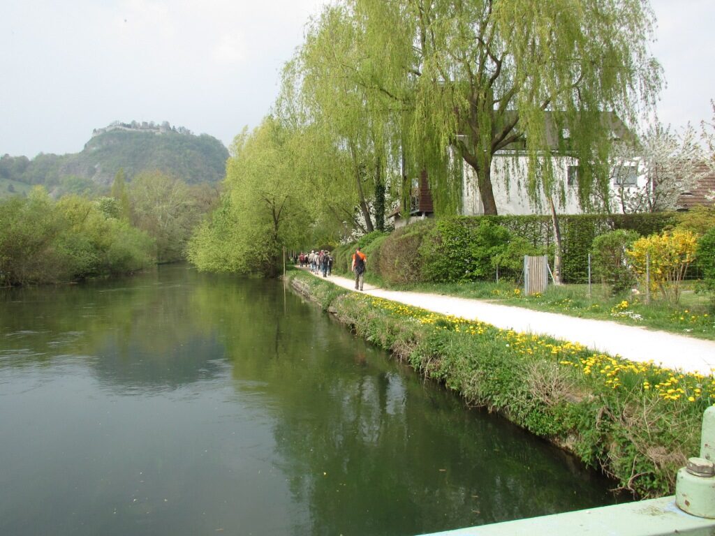 Wanderweg der BSV-Wandergruppe am Wasser